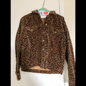 Jones New York Sport animal print jacket
